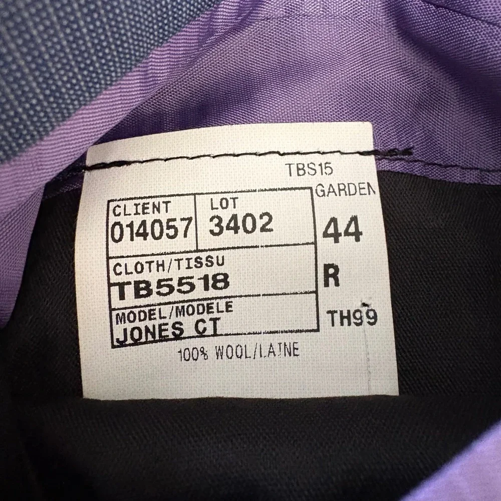Ted Baker London Endurance Jones CT Blazer‎ Mens 44R Blue Wool Sport Coat Jacket